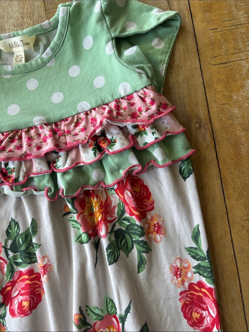 Matilda Jane Baby Girl Romper 12-18m - Picture 4 of 7